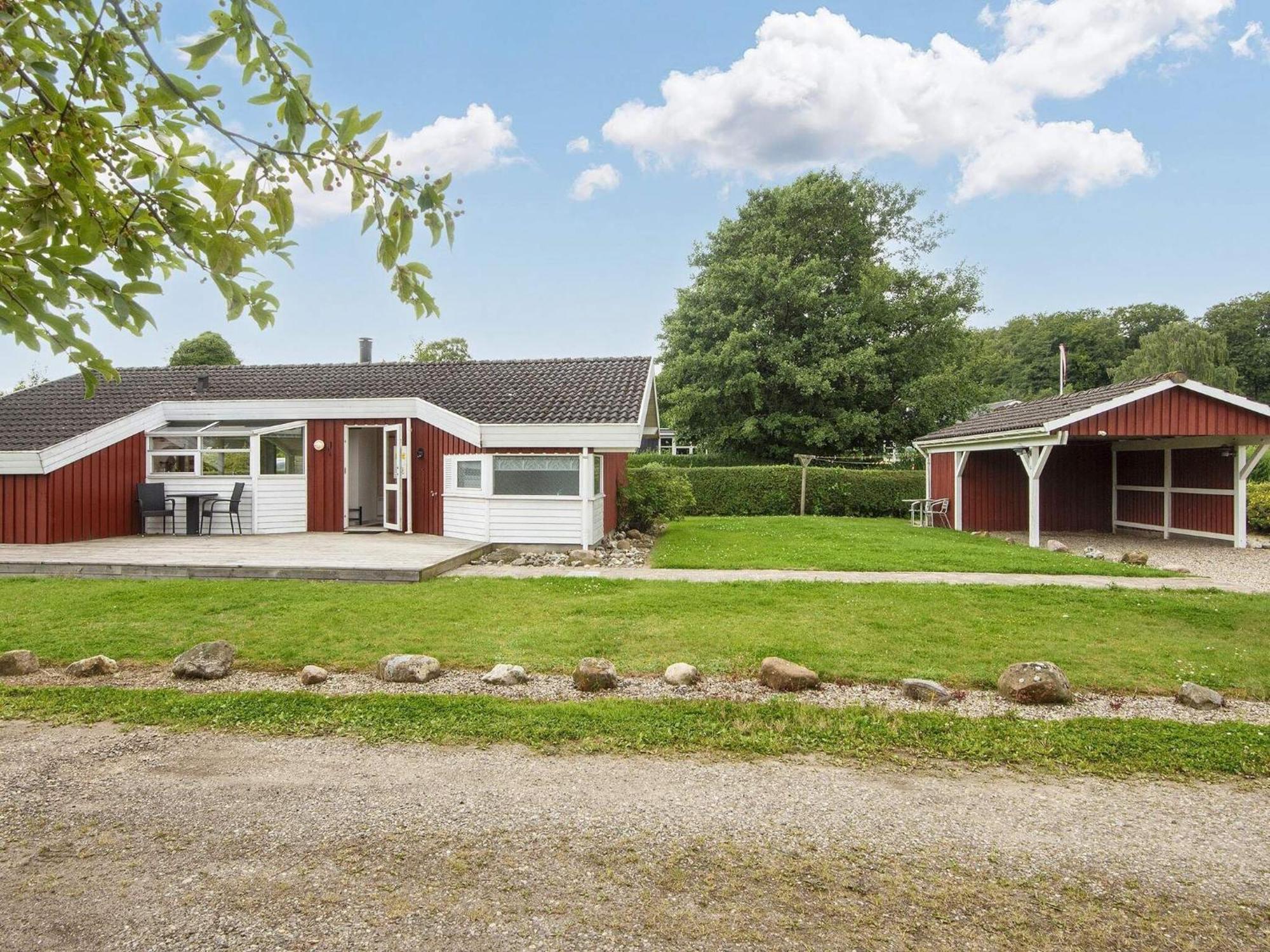 6 Person Holiday Home In Bjert Binderup Strand Zewnętrze zdjęcie